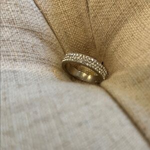 Elegant Silver fashion bling Ring